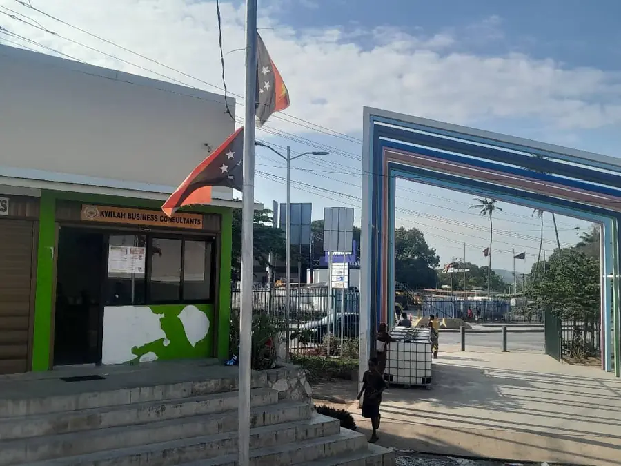 The Kwilah Business Consultants office at the 6 Mile SME Incubation Centre, Port Moresby